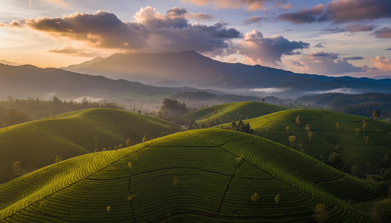 Nilgiri Hills Tea Plantations